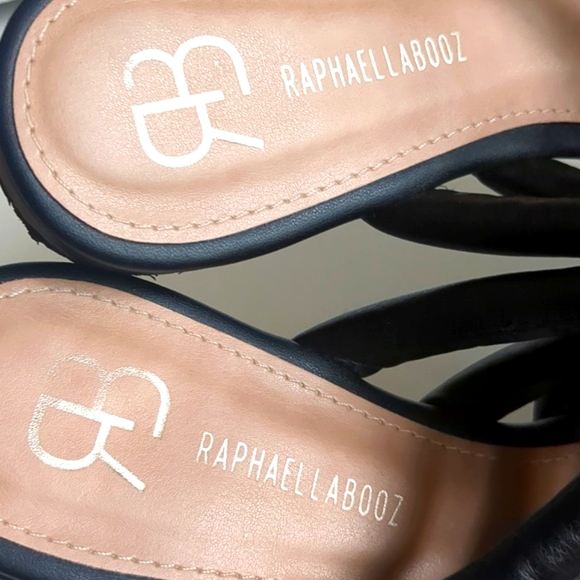 Anthropologie Black Grecian Sandals - Picture 7 of 12